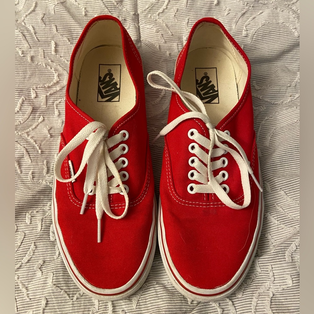 Red Men’s Vans